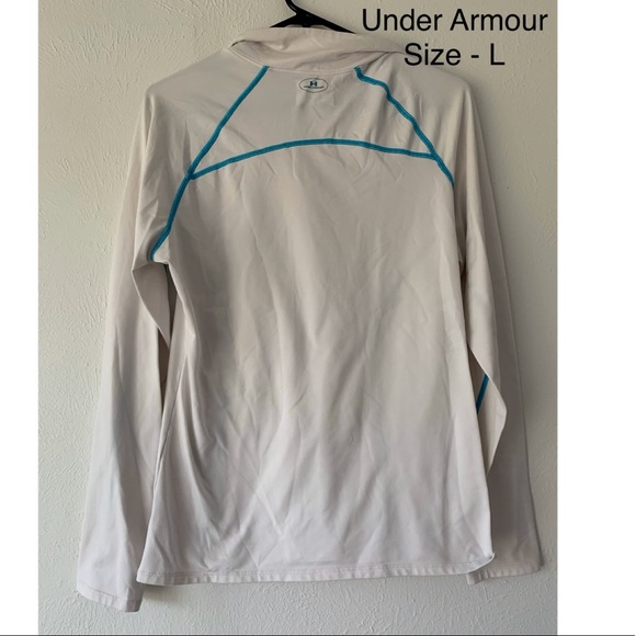 Under Armour (UA) White Cold Gear Jacket - Picture 2 of 3